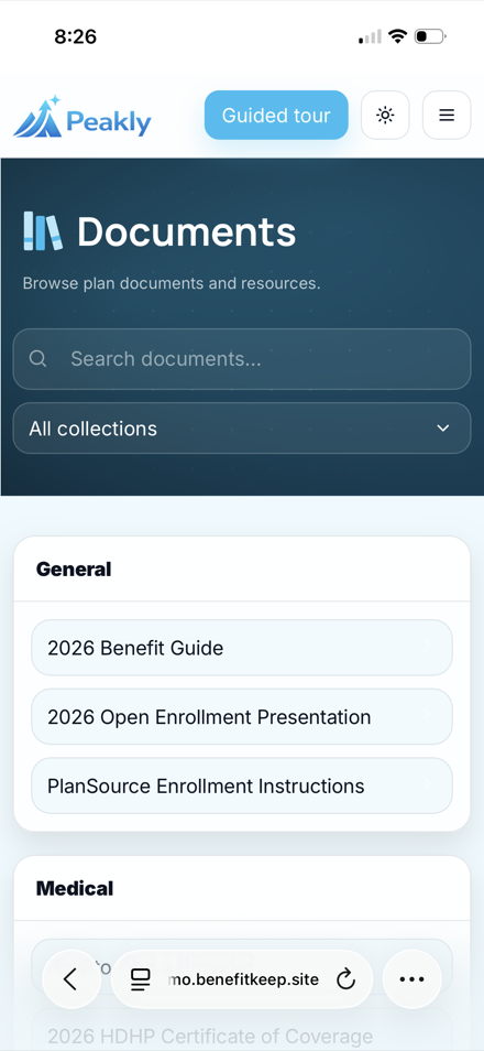 Benefit Keep mobile screenshot 3